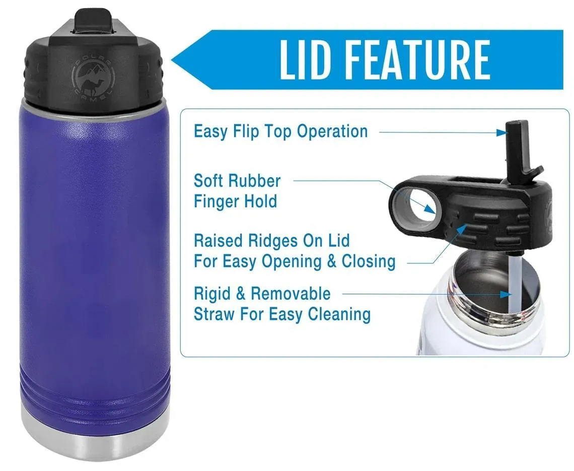 20oz Green Water Bottles