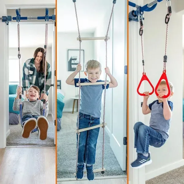 4 piece Indoor Doorway Gym Set