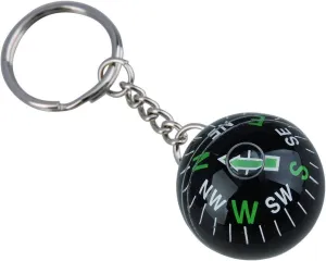 Ace Camp Munkees Ball Compass Keychain, Small Useful Outdoor Tool Gift, Hiking Key Ring, Camping, Backpacking, Portable Survival Gadget, Explore, Kids Navigation Equipment, Direction, Mini