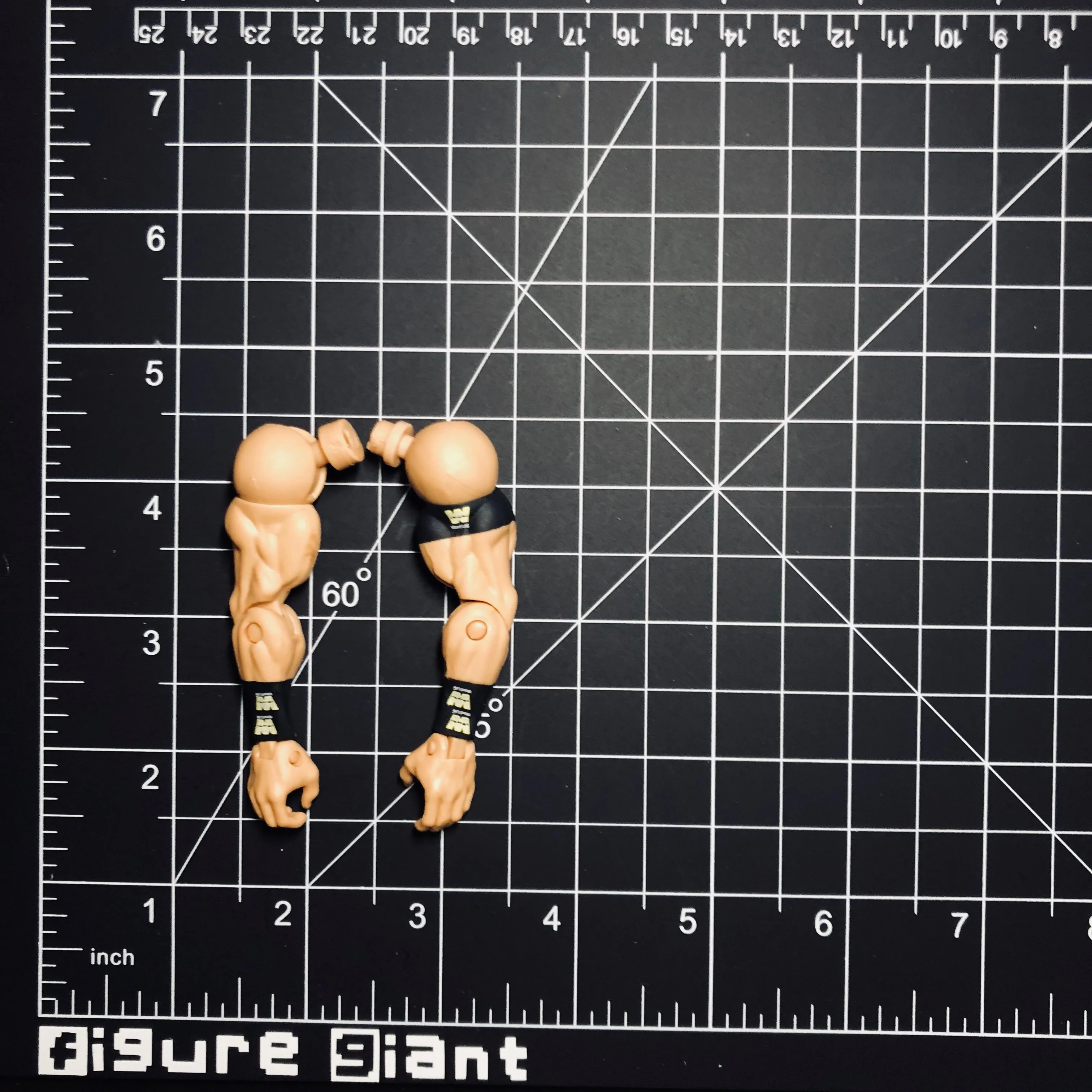 Arm (Black wrist tape with arm band)