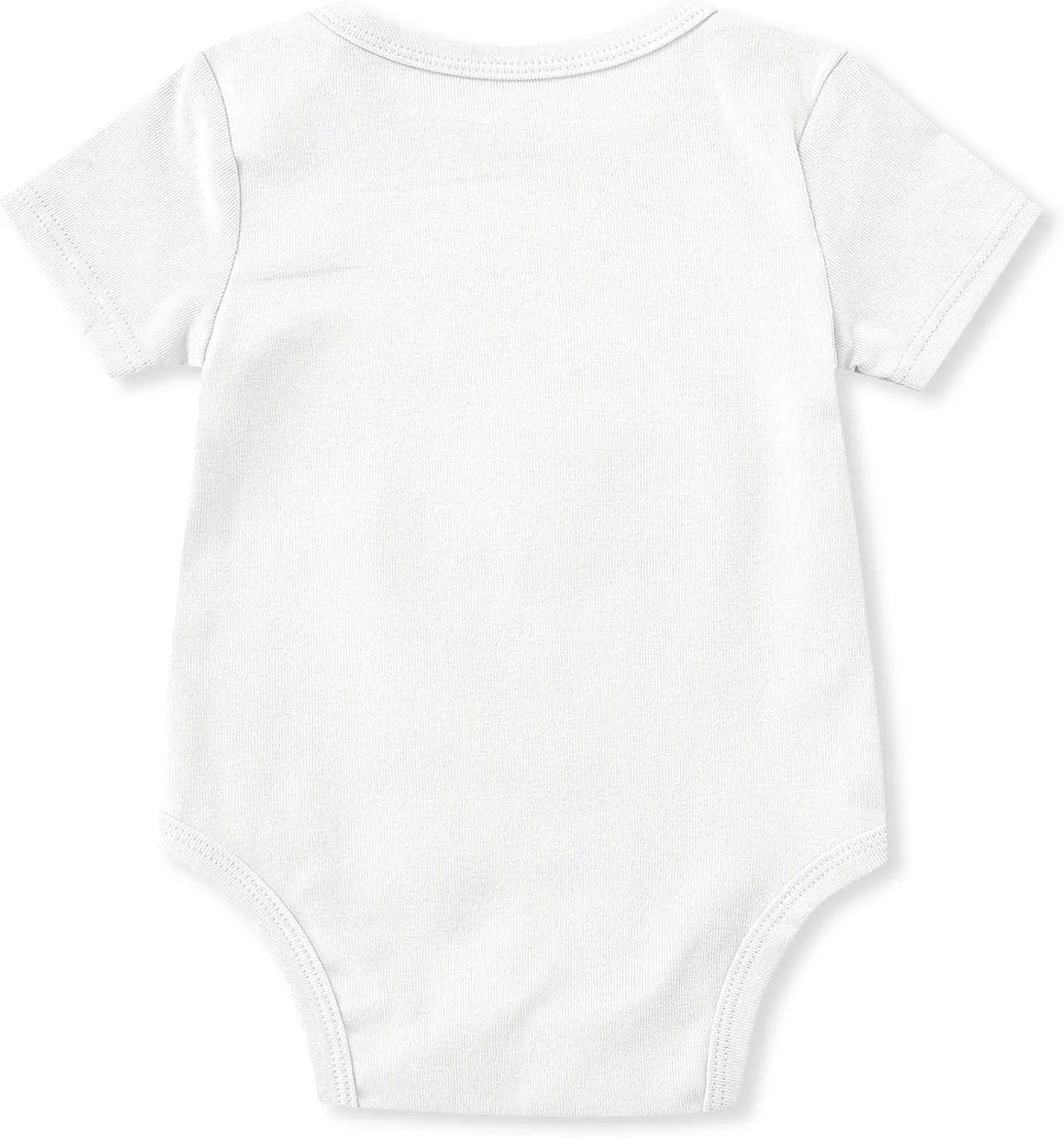 Baby Happy 1st Fathers Day Onesie Infant Cotton Short Sleeve Bodysuit 0-12 Months