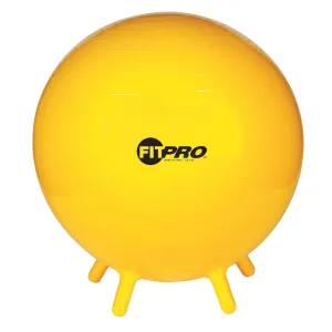 Champion Sports FitPro Ball with Stability Legs, 65cm - Stability & Strength Trainer