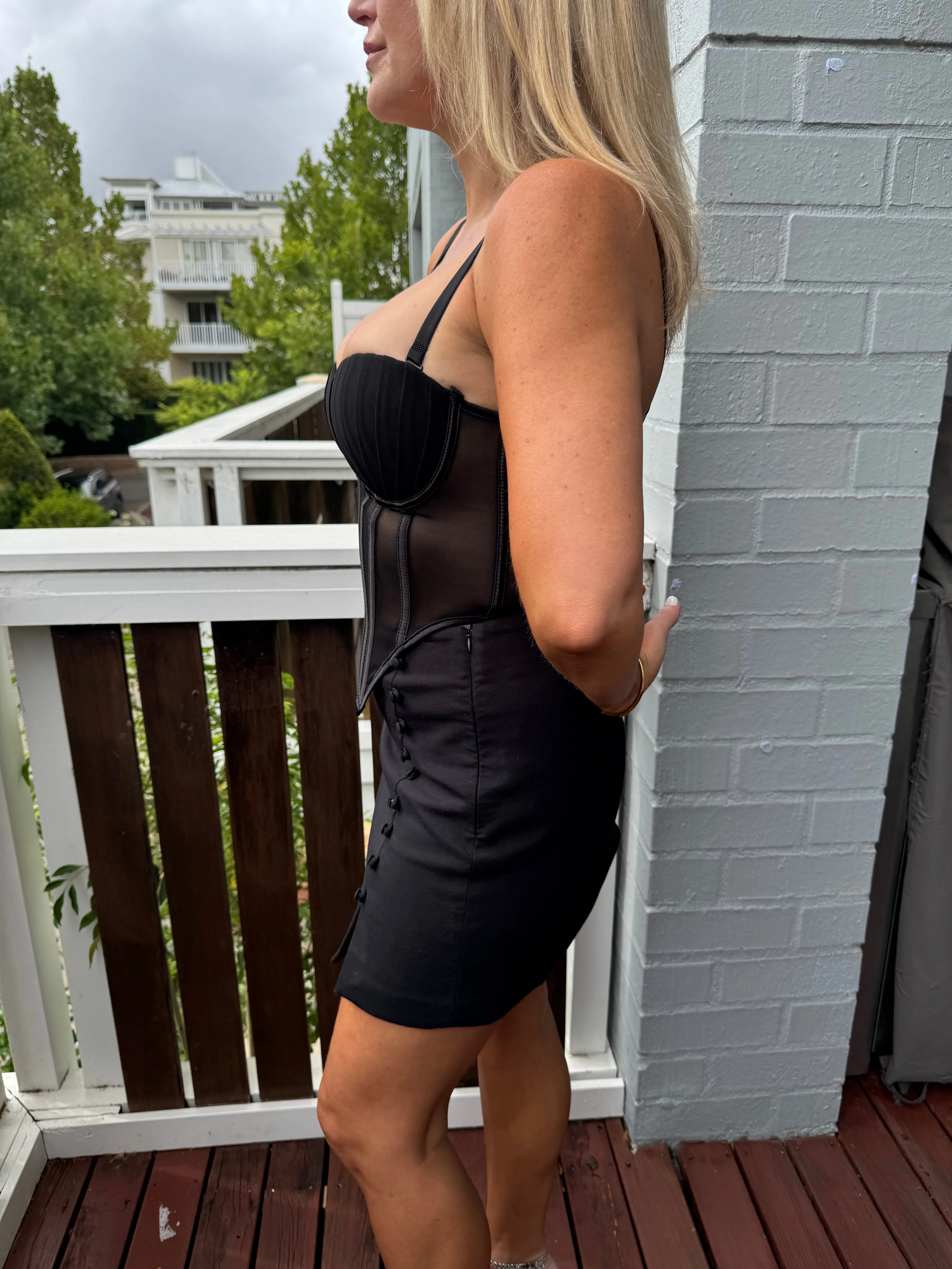 CORE TRAINER IVY CORSET BLACK