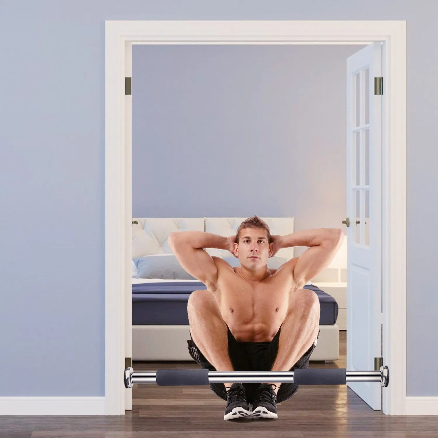 Doorway Pull Up Bar Exercise Gym