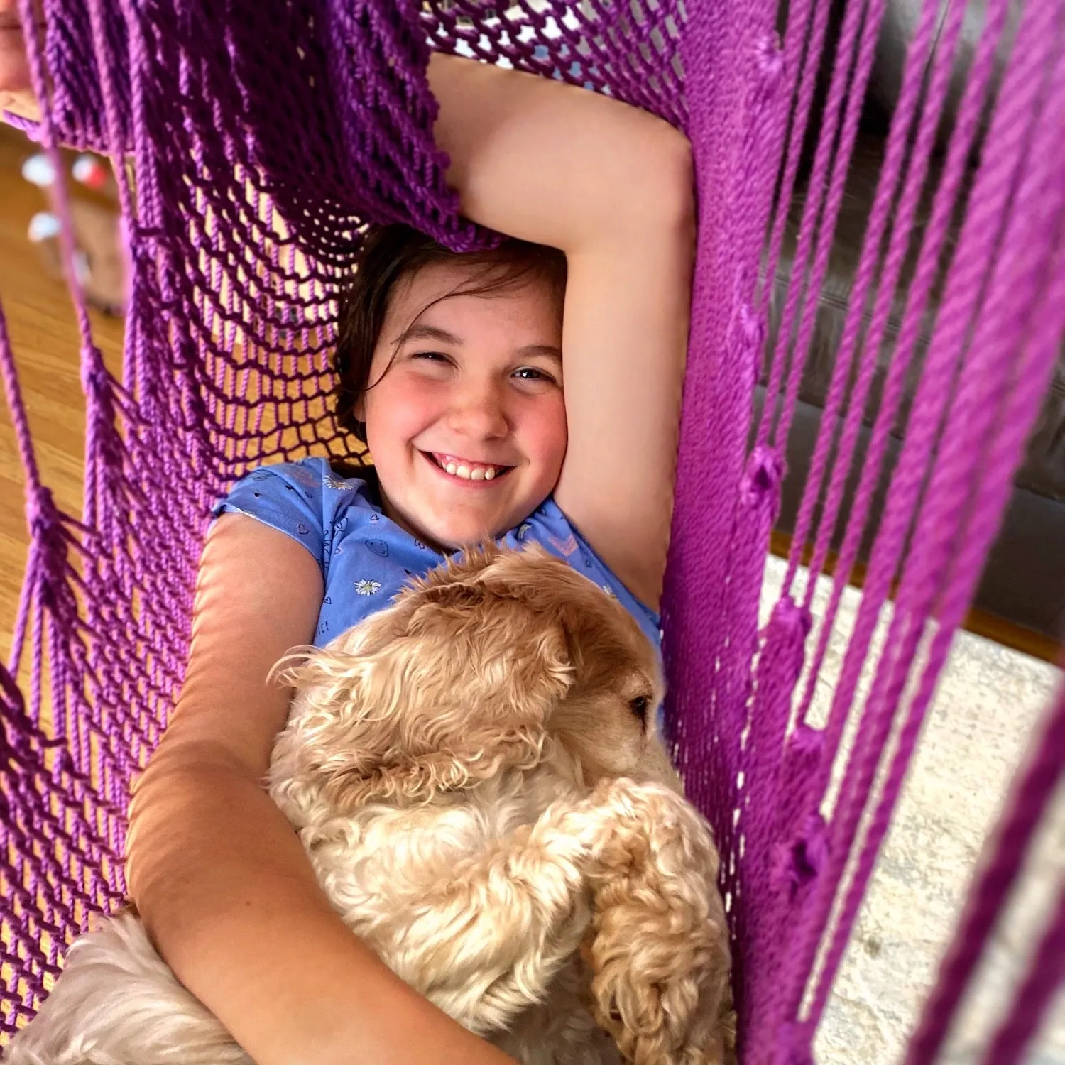 Doorway Therapy Hammock Swing - Calm Violet