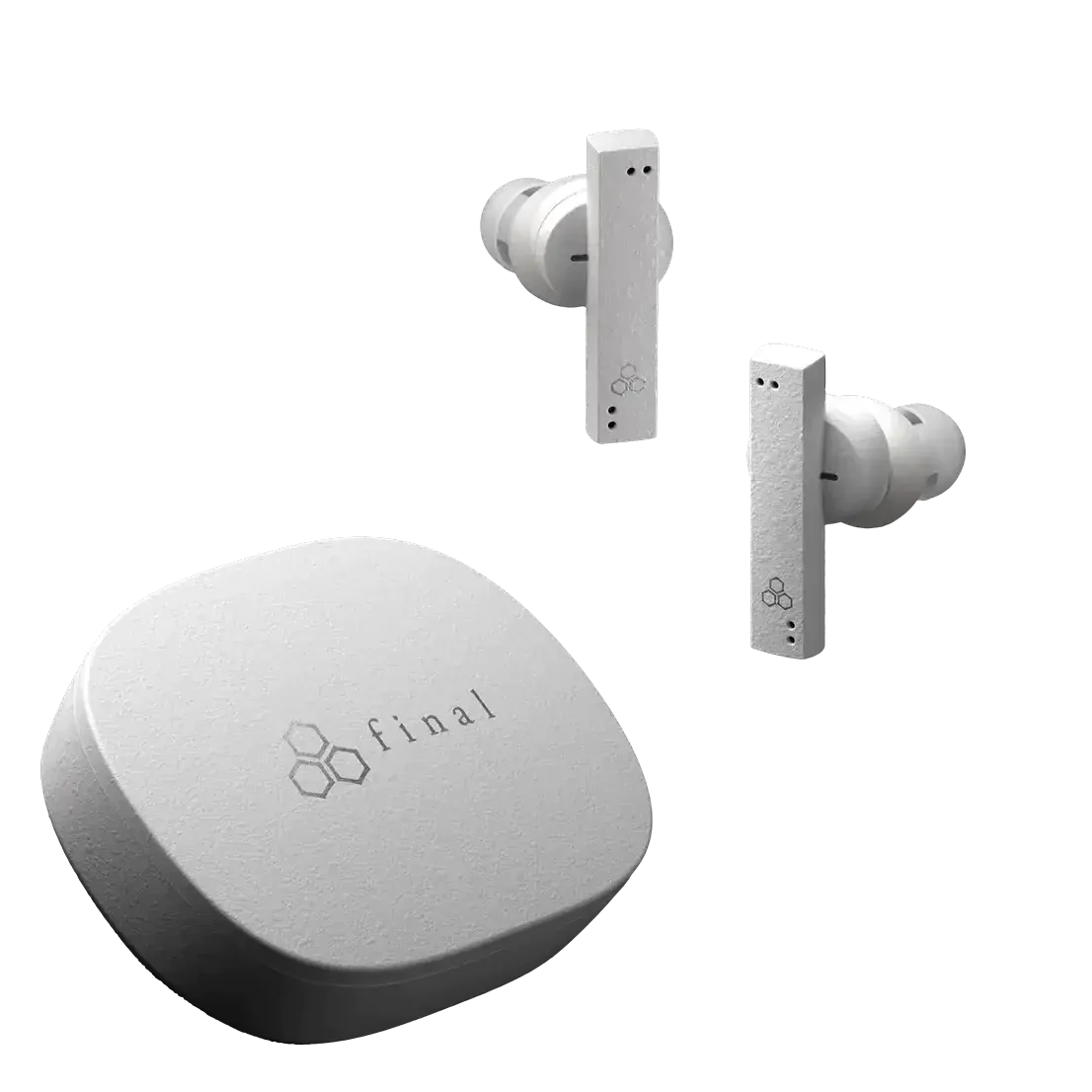 Final ZE8000 - Active Noise Cancelling True Wireless Earphones - White - Refurbished