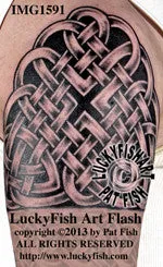 Gaelic Legacy Tattoo Sleeve Cap with Celtic Design