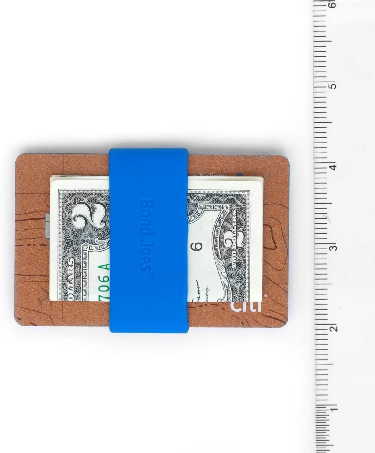 GRIFITI Band Joes Pocket Wallet Replacement Super Slim Profile Colorful Silicone Rubber Bands Money Wide Strap Grip Clip Siliconebands for Credit Card, License, Cash Holder