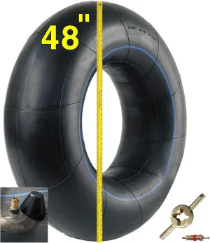 Heavy-Duty Inflatable Float - River & Snow Tube, Swim & Sledding, Pool Closing Inner Tube