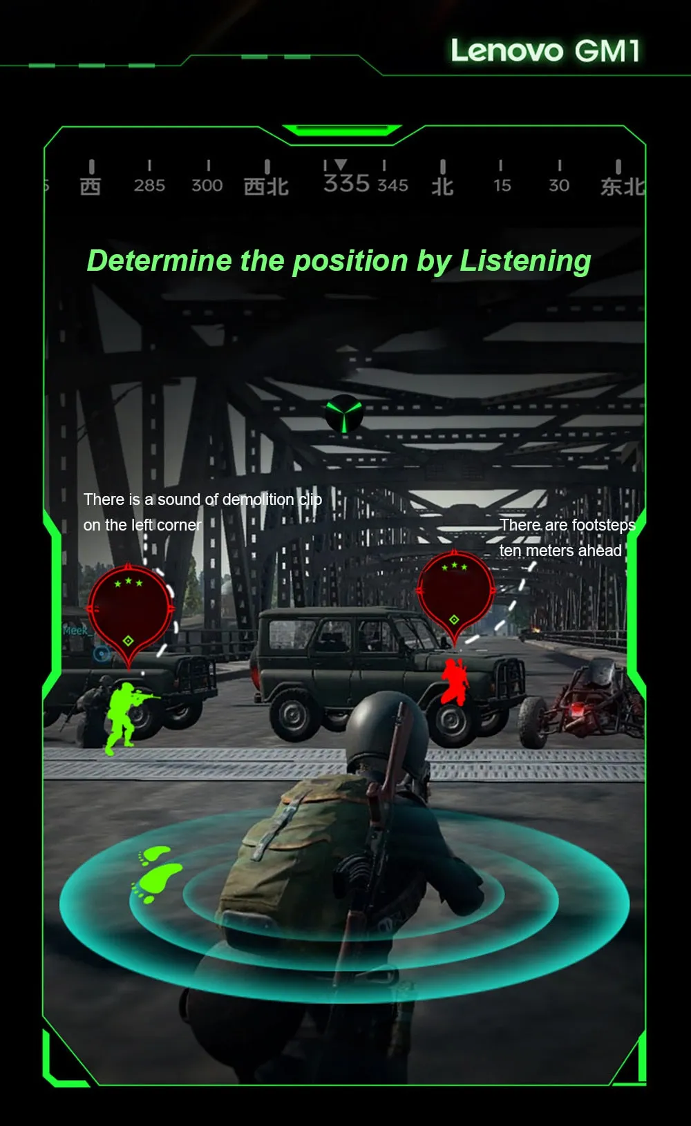 Lenovo GM1 Gaming Earphones with Mic  Bluetooth Gamer Headphones 60ms Low Latency TWS Earbuds Gaming Headset for PUBG Stereo