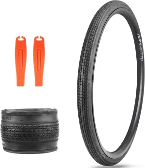 MEGHNA Road Bike Tire 700C Foldable Replacement 700 x 28C/32C/35C Tire Road Racing Fast Rolling for Road Bicycle Fixed Gear Bike Hybrid Commuter Bike