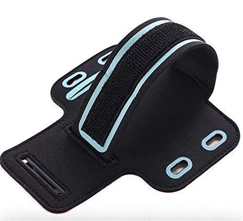 Mobile Phone Armband cell phone Arm band for Running Workout Water Resistant Holder Adjustable for Men Women Black Sports Arm Band Case