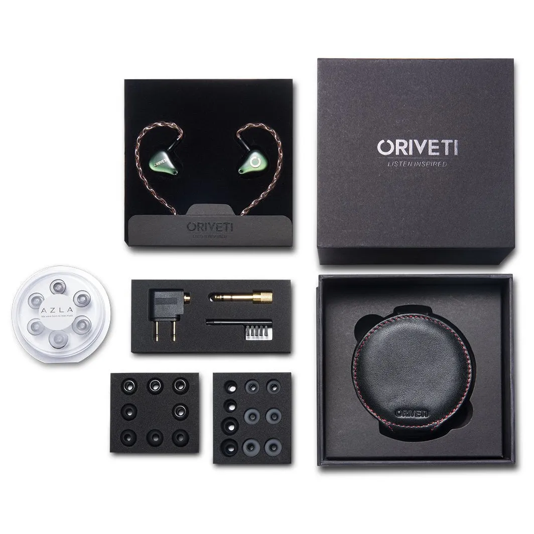 Oriveti O800 - Eight Drivers IEM Earphones with Detachable Cable
