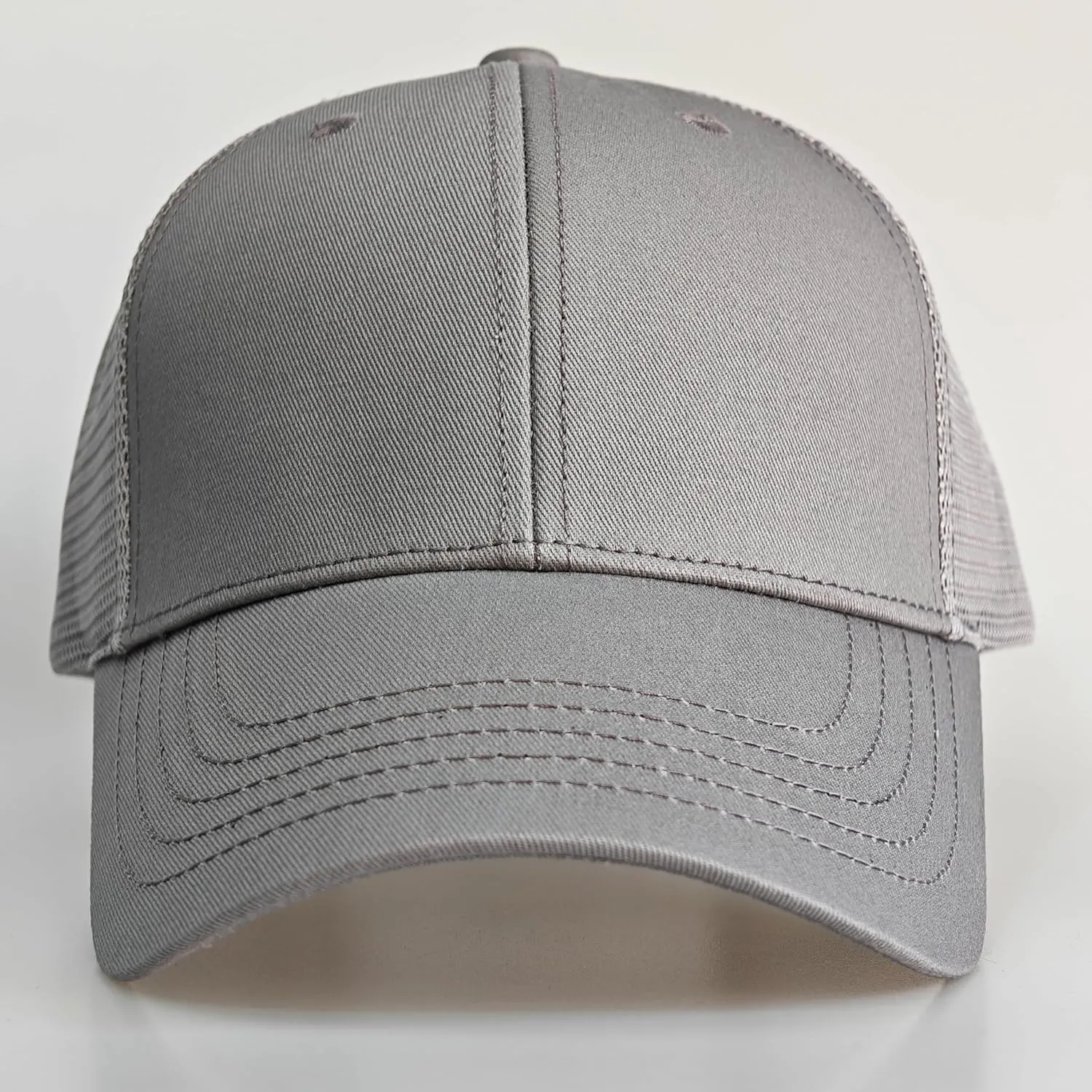 Oversize Large Mesh Trucker Hat Big Head Hats for Men XXL Baseball Cap Breathable Dad Hat Adjustable 23.6"-25.6"