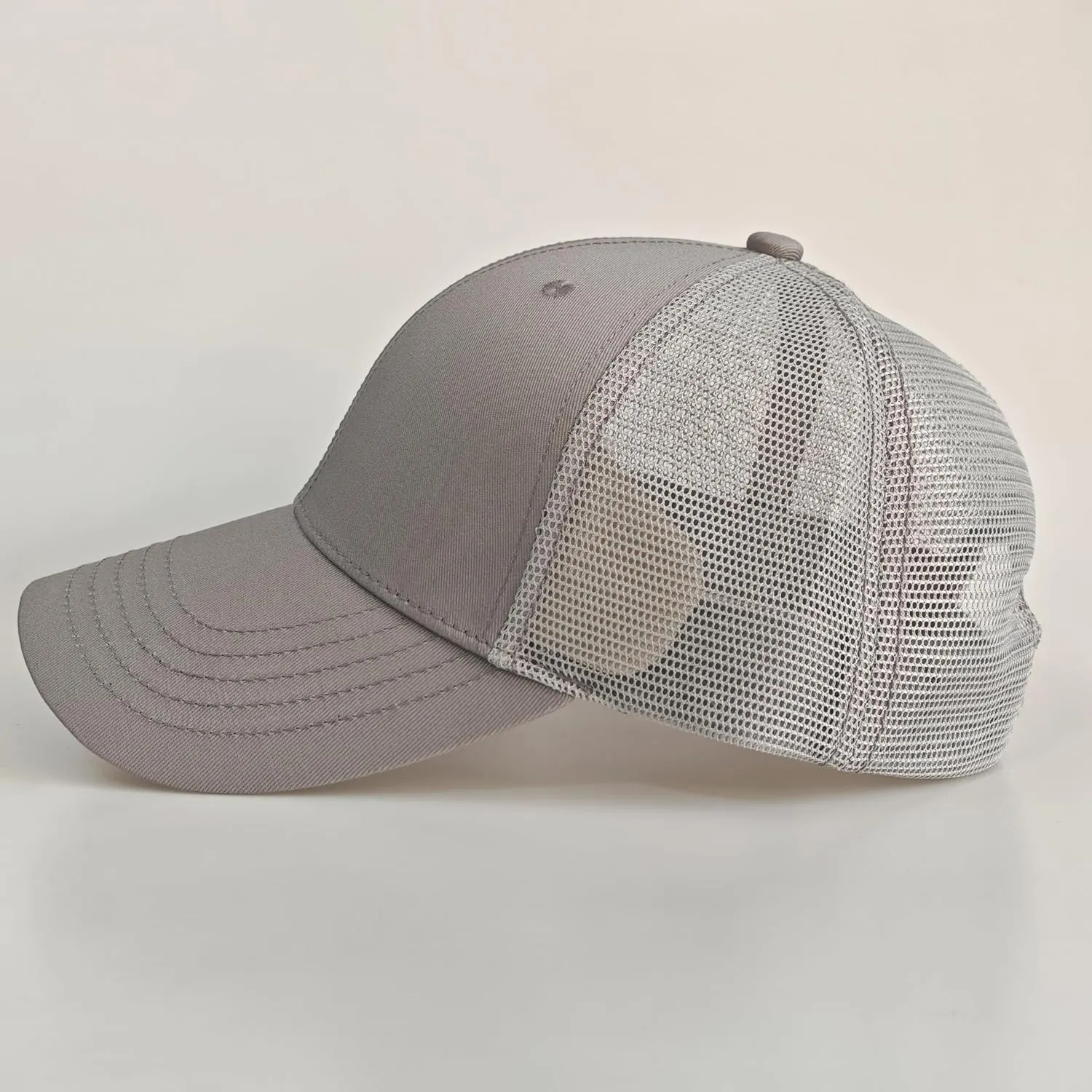 Oversize Large Mesh Trucker Hat Big Head Hats for Men XXL Baseball Cap Breathable Dad Hat Adjustable 23.6"-25.6"