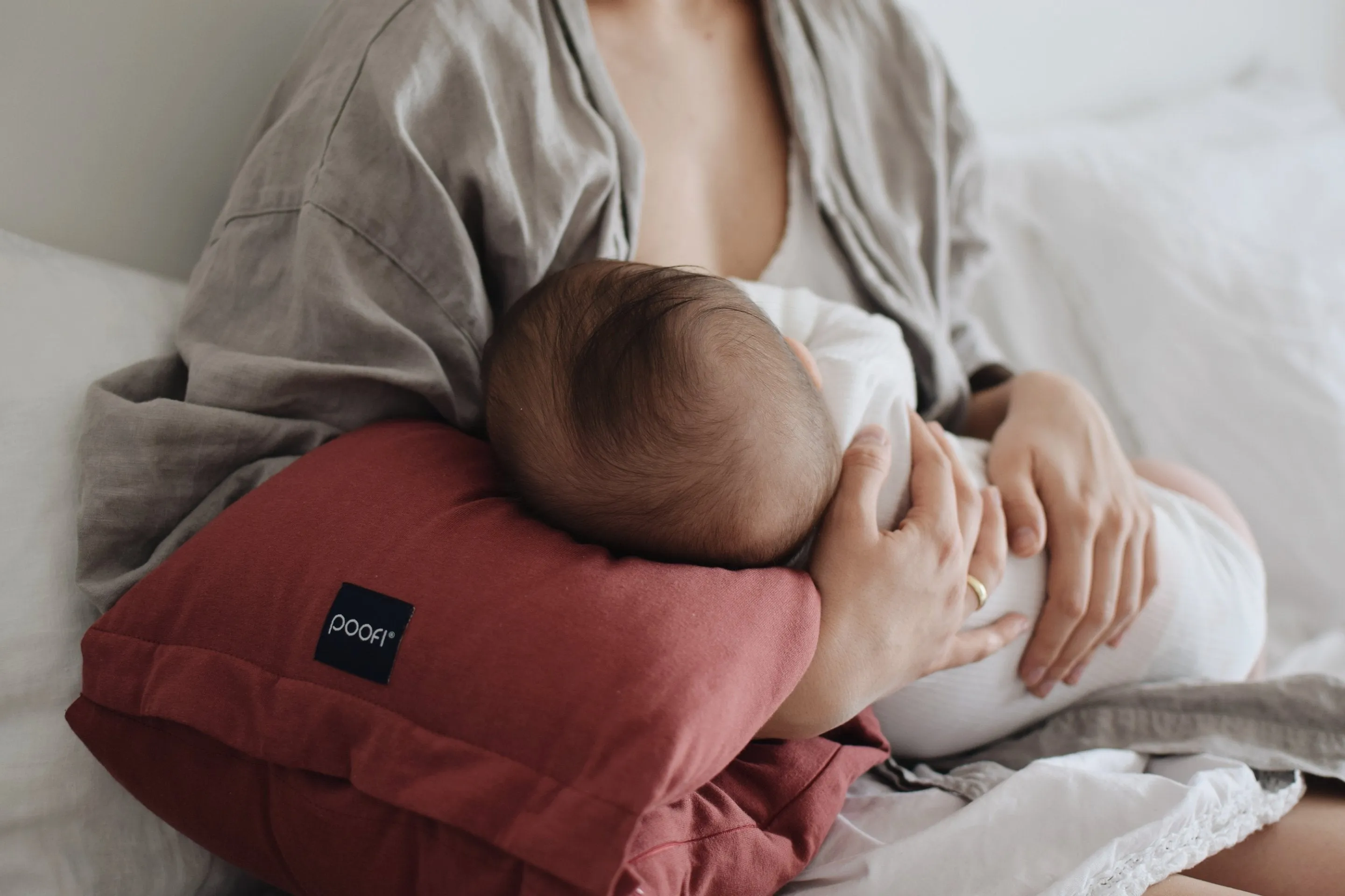 Poofi Nursing Pillow – Arm Band (Grey)