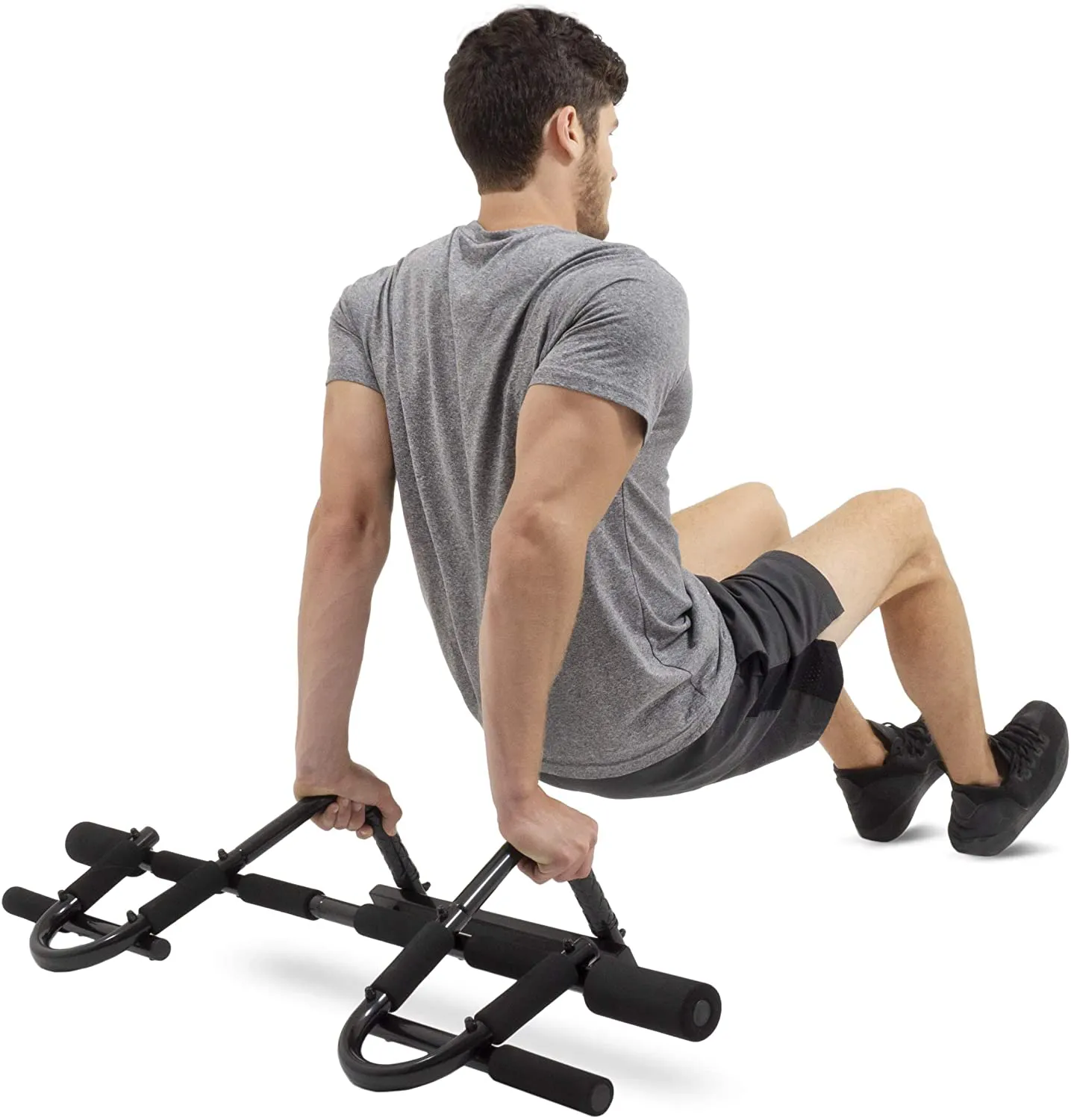 ProsourceFit Multi-Use Doorway Chin-Up/Pull-Up Bar, Portable & Easy Storage – Fitness Trainer for Home Gym Exercise