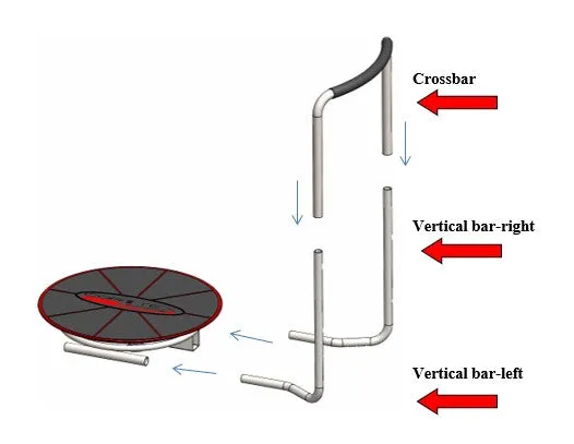 Reactive Trainer Handrail