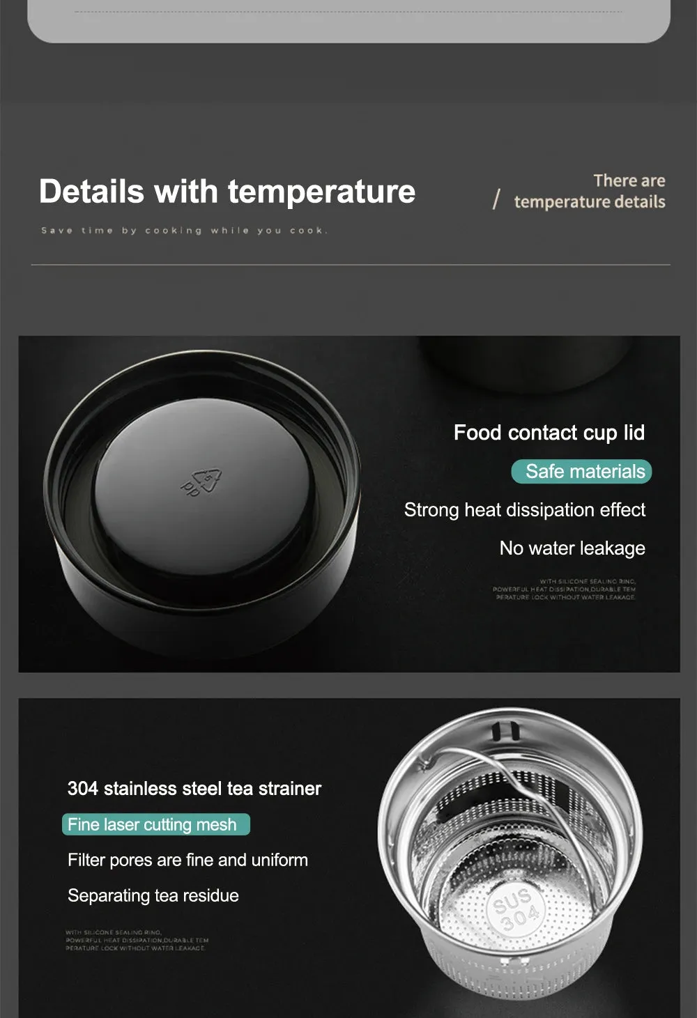 Smart Stainless Thermos-Hot & Cold