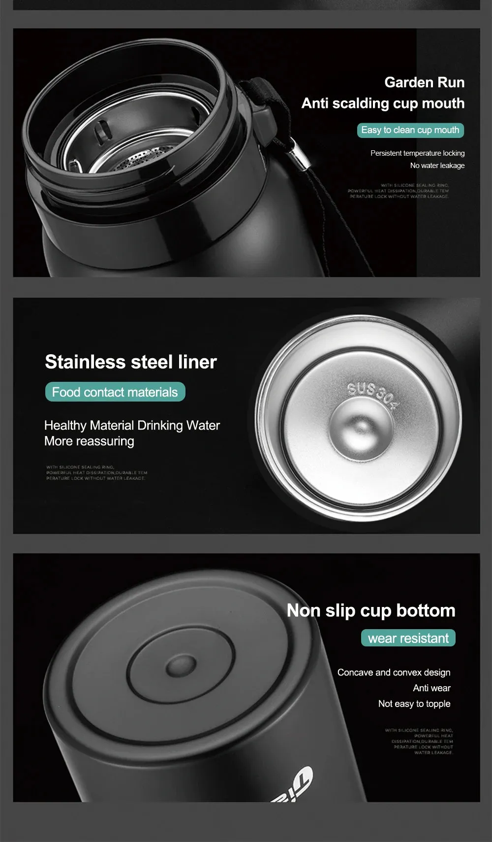 Smart Stainless Thermos-Hot & Cold