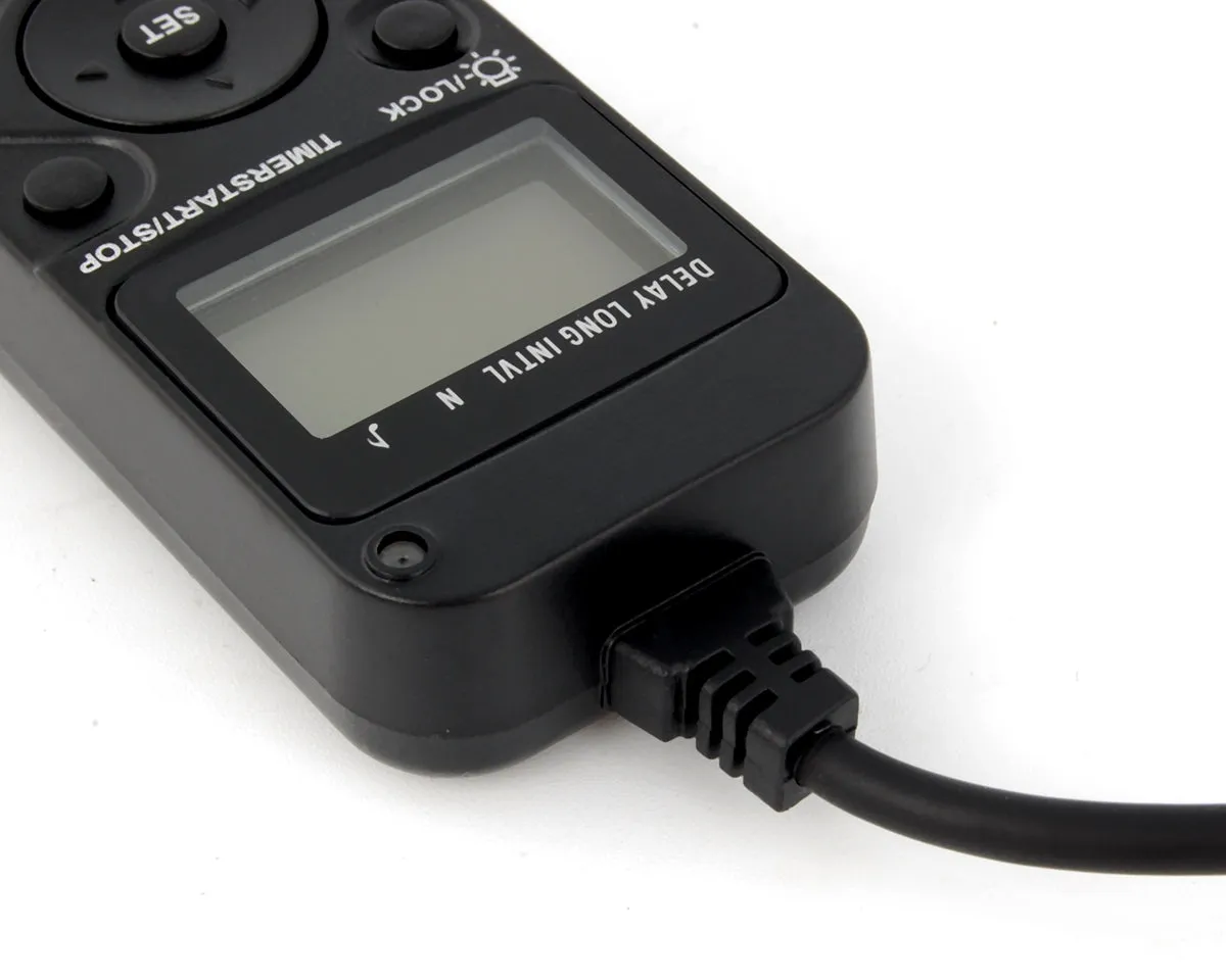 Timer and Shutter Remote Control for Canon Pentax Samsung Cameras
