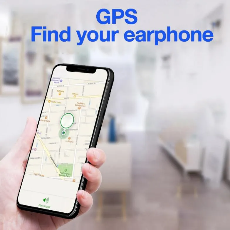 Touch Control Wireless Headphone Bluetooth Earphones Sport Earbuds For Huawei Iphone OPPO Xiaomi TWS Music Headset