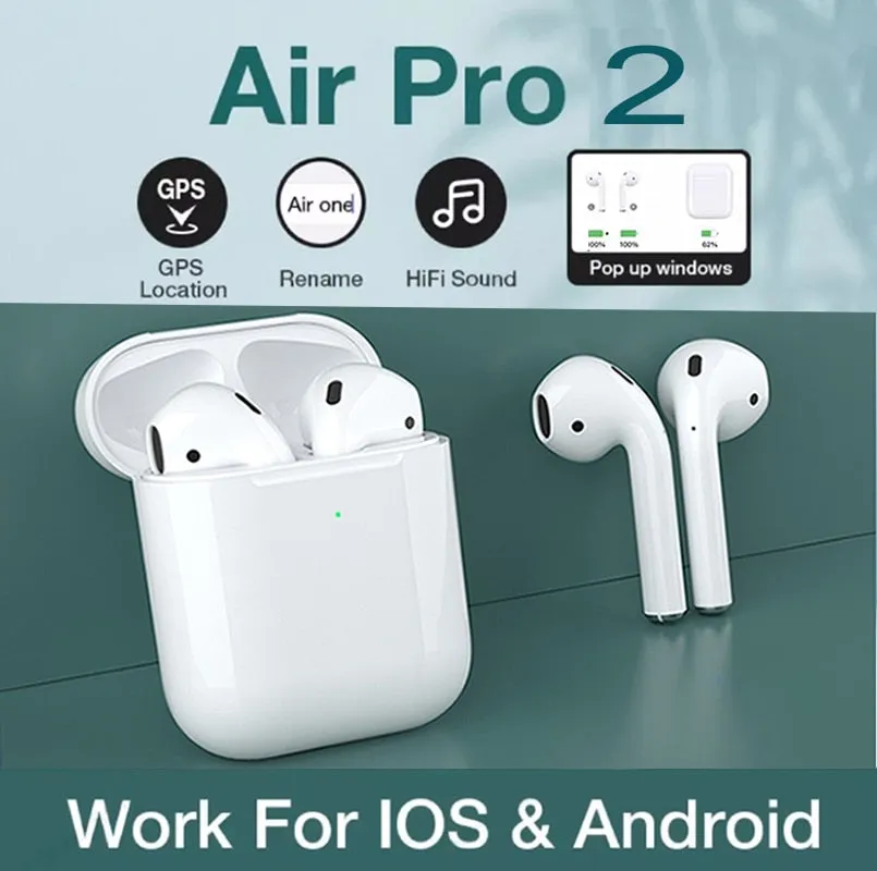 Touch Control Wireless Headphone Bluetooth Earphones Sport Earbuds For Huawei Iphone OPPO Xiaomi TWS Music Headset