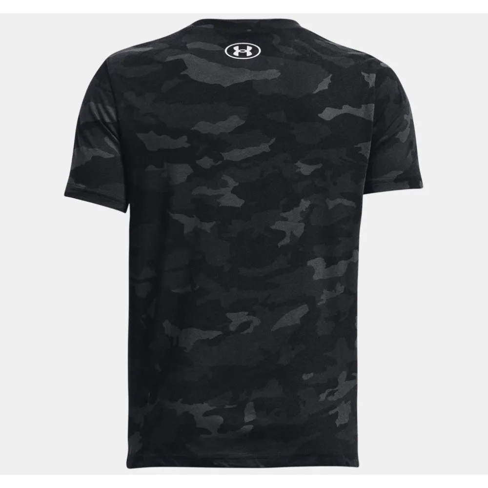 Under Armour Boys Sportstyle Logo SS T-shirt Black
