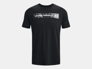 Under Armour Mens Camo Chest Stripe Short Sleeve T-Shirt