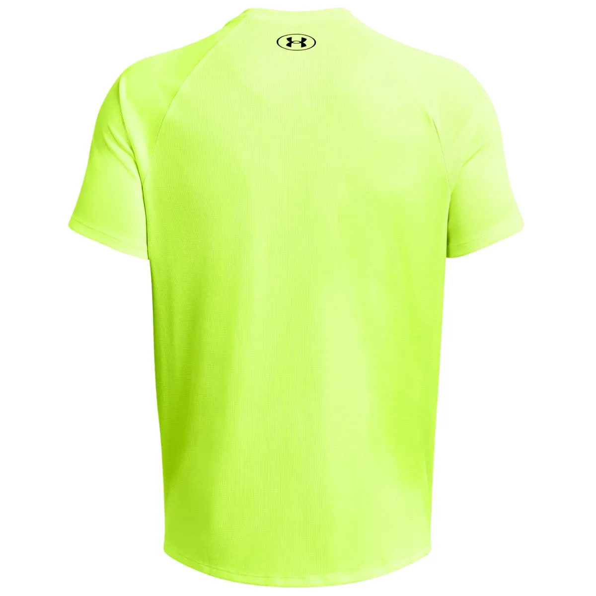 Under Armour Tech Textured Short Sleeve Tee - Mens - High Vis Yellow/Silica Green