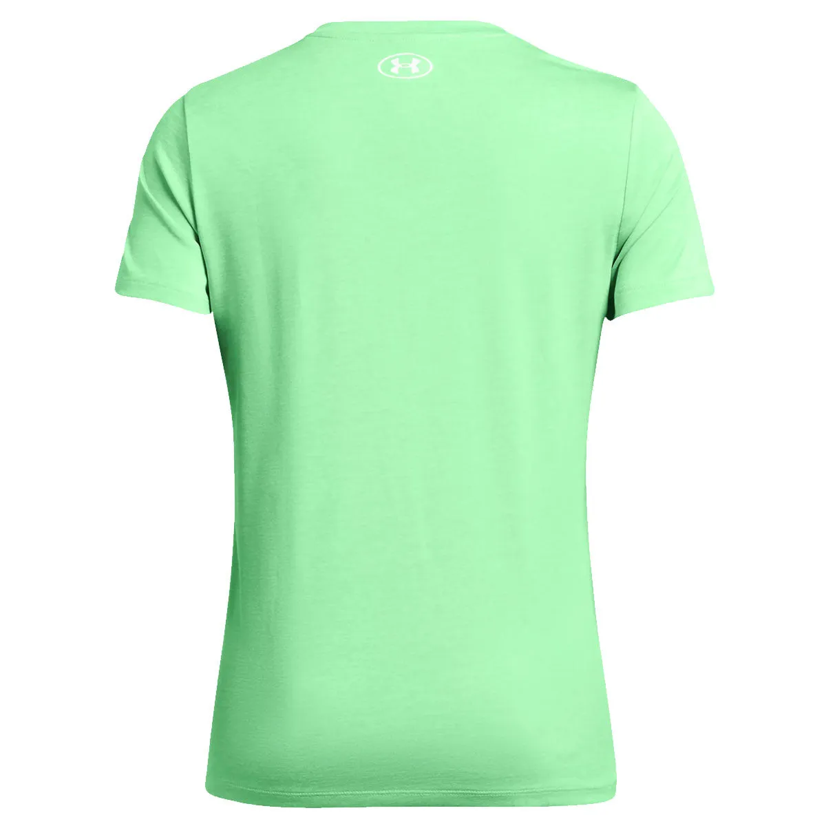 Under Armour Tech V-Neck Twist Training Tee - Womens - Matrix Green/White