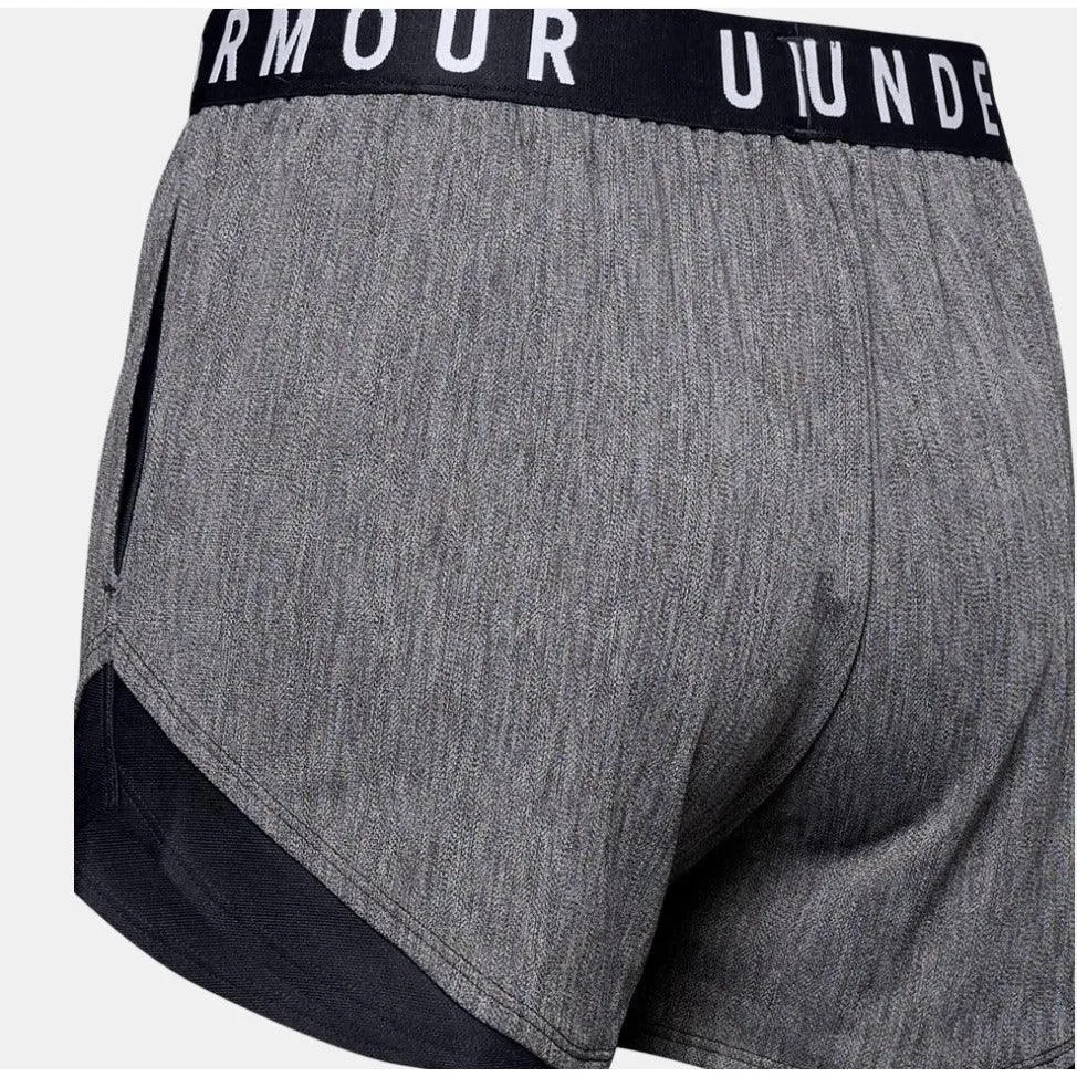 Under Armour Womens Play Up Twist Shorts 3.0 Black / White