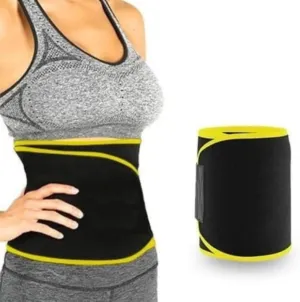 Waist Trimmer for Women and Men, Waist trainer sweat band. Slimming Girdle for high Intensity Workouts.