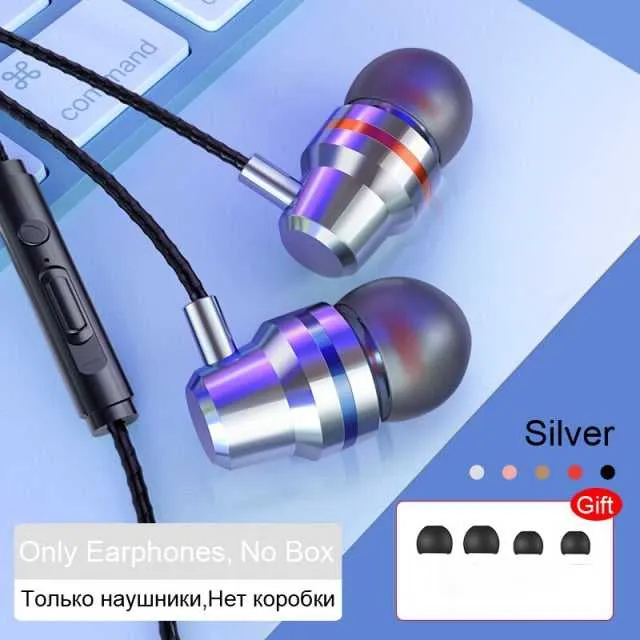 Wired Earphones with Mic